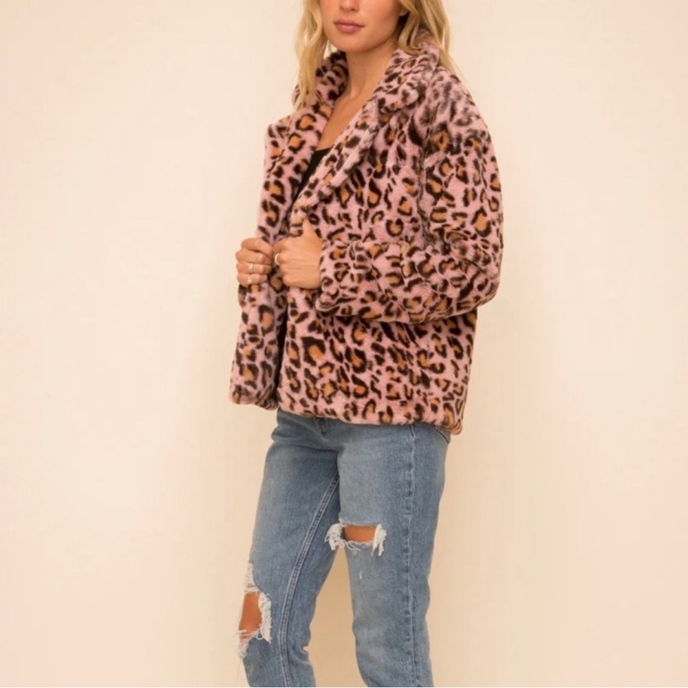Leopard Fur Jacket - Picture 2 of 12